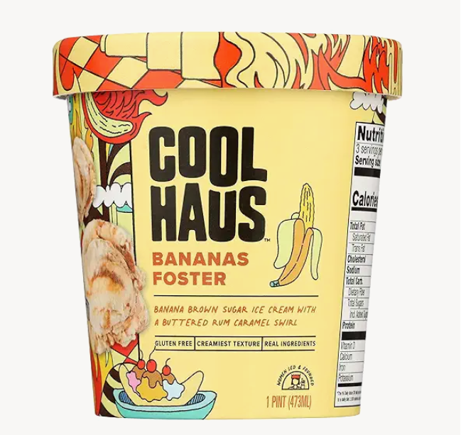 Coolhaus Bananas Foster Ice Cream