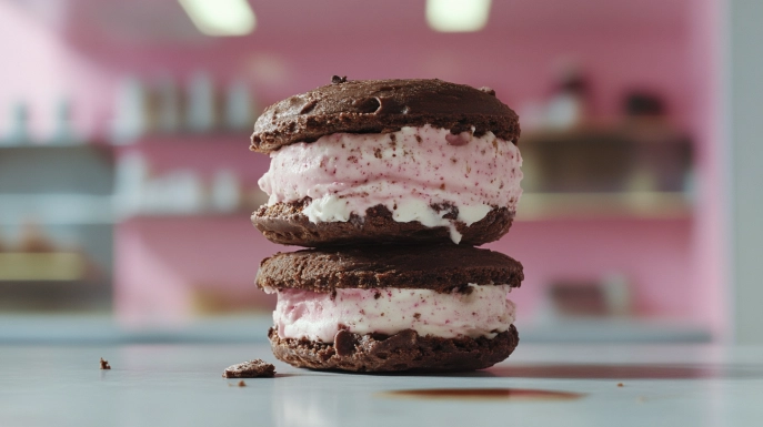 Coolhaus Birthday Cake Ice Cream Sandwich